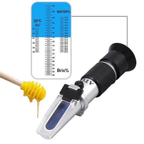 using a refractometer for honey